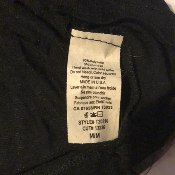 Seductions short black top - Picture 6 of 7